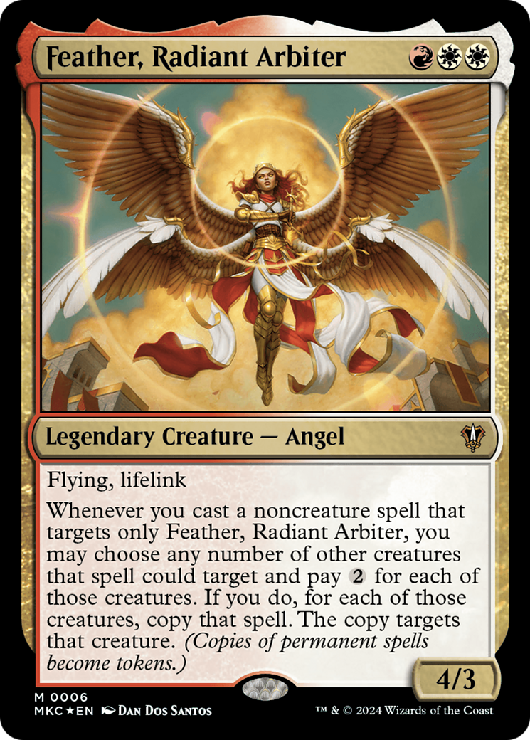 Feather, Radiant Arbiter [Murders at Karlov Manor Commander] | Odin's Place