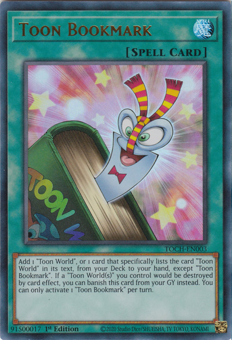 Toon Bookmark [TOCH-EN003] Ultra Rare | Odin's Place