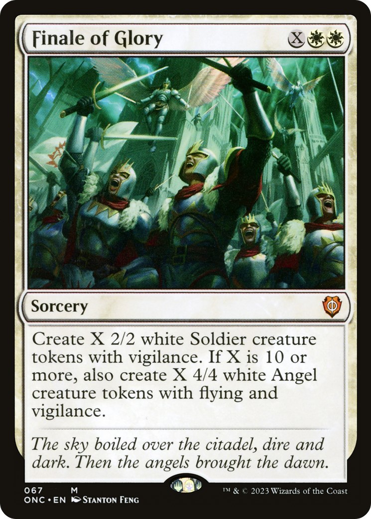 Finale of Glory [Phyrexia: All Will Be One Commander] | Odin's Place