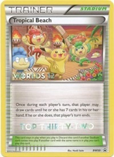 Tropical Beach (BW50) (Top 32) [Black & White: Black Star Promos] | Odin's Place