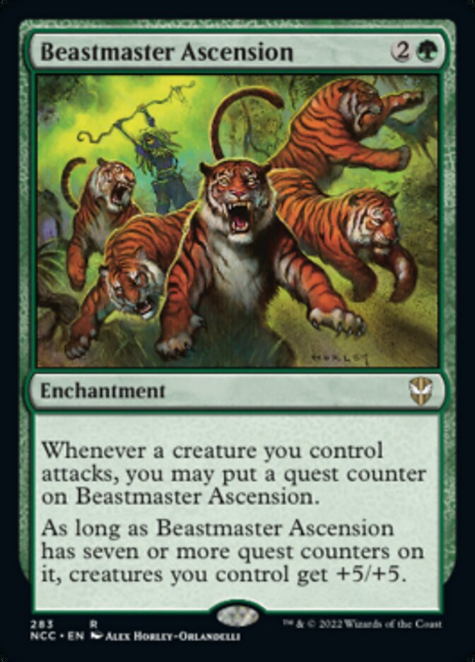 Beastmaster Ascension [Streets of New Capenna Commander] | Odin's Place