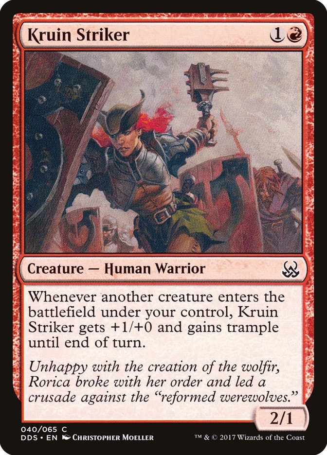 Kruin Striker (40) [Duel Decks: Mind vs. Might] | Odin's Place