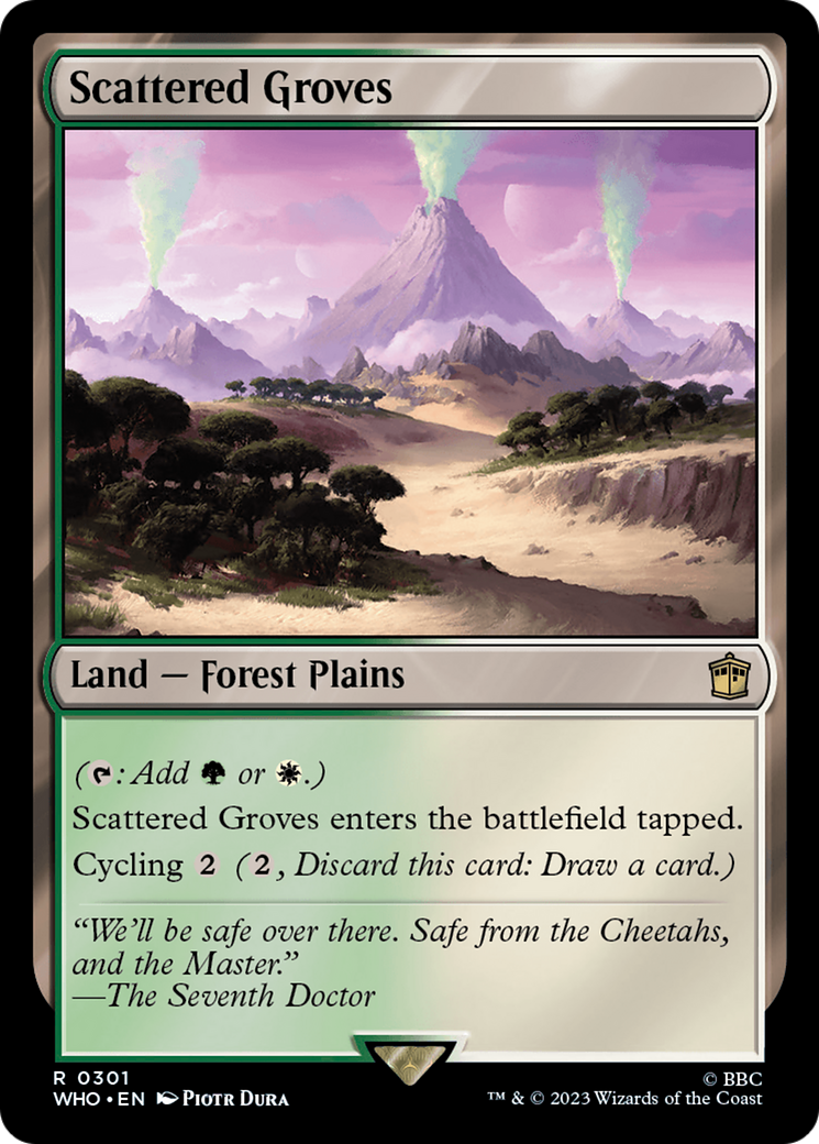 Scattered Groves [Doctor Who] | Odin's Place