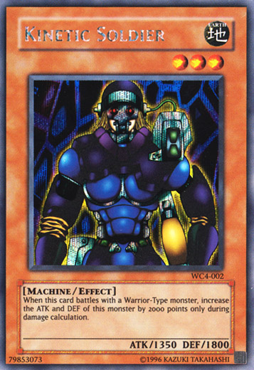 Kinetic Soldier [WC4-002] Secret Rare | Odin's Place