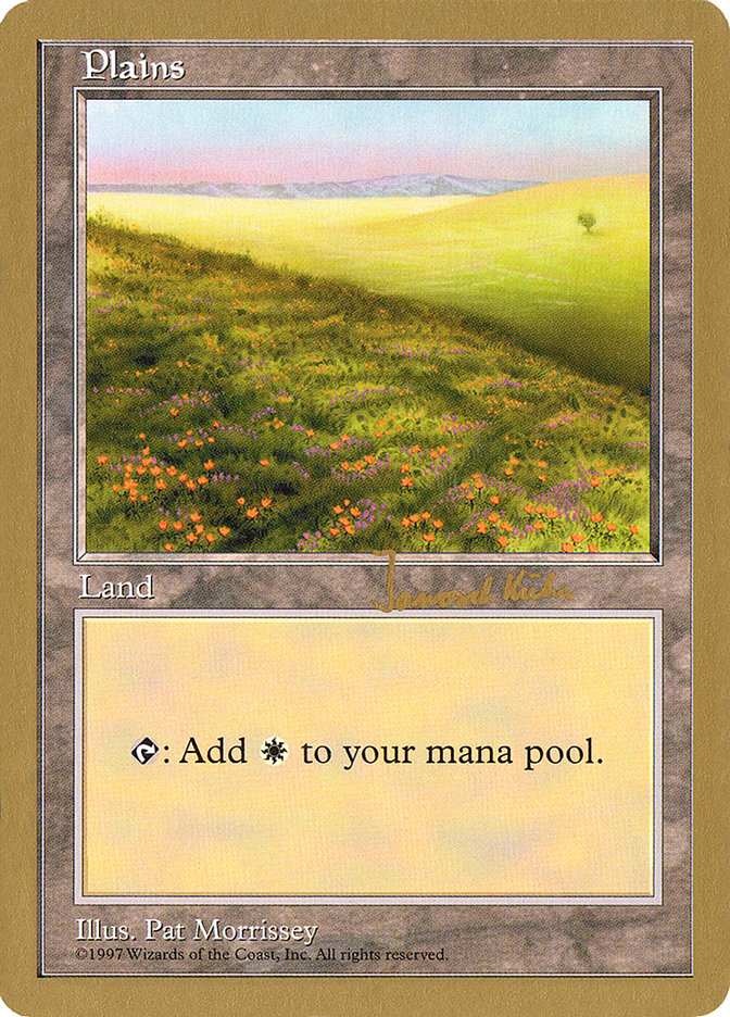 Plains (jk431) (Janosch Kuhn) [World Championship Decks 1997] | Odin's Place