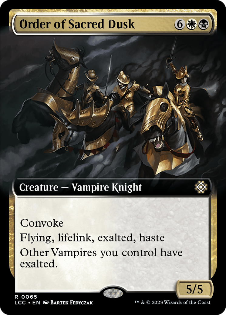 Order of Sacred Dusk (Extended Art) [The Lost Caverns of Ixalan Commander] | Odin's Place