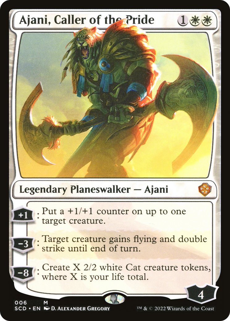 Ajani, Caller of the Pride [Starter Commander Decks] | Odin's Place