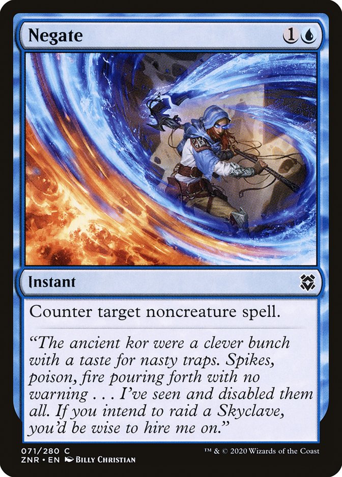 Negate [Zendikar Rising] | Odin's Place