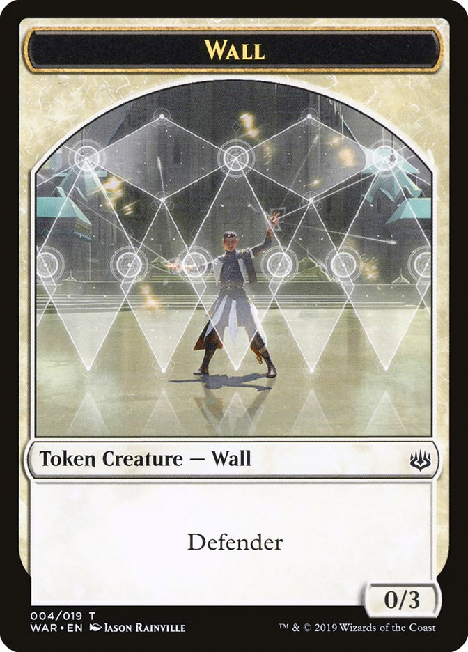 Wall Token (4) [War of the Spark Tokens] | Odin's Place