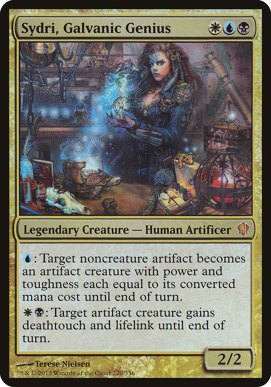 Sydri, Galvanic Genius (220) (Oversized) [Commander 2013 Oversized] | Odin's Place