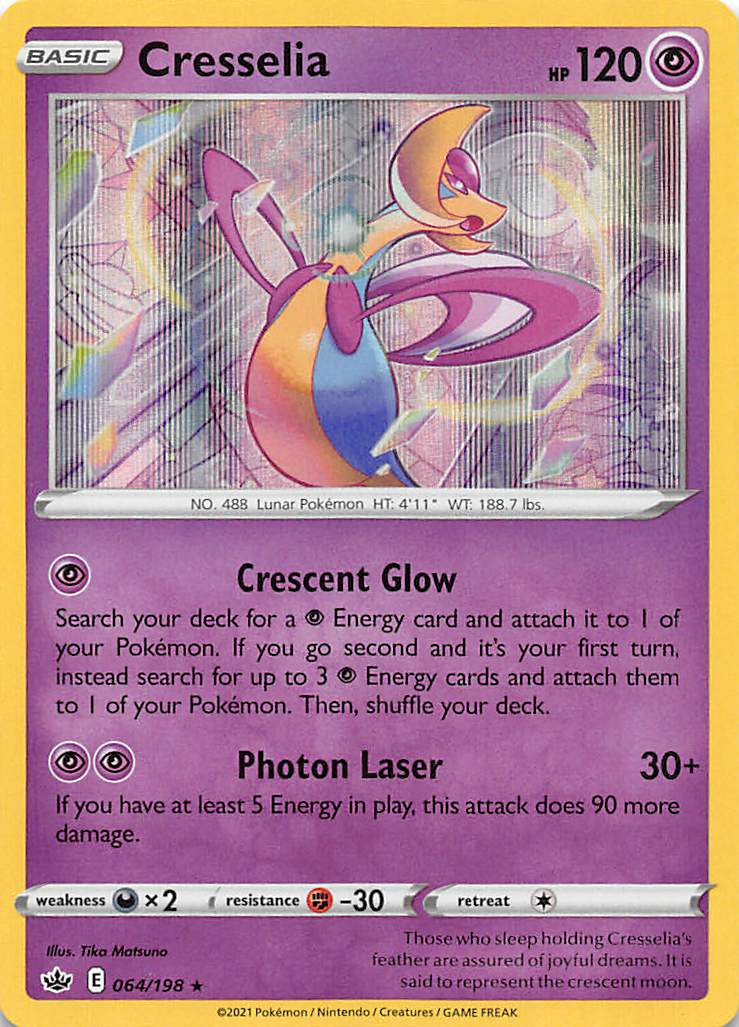 Cresselia (064/198) [Sword & Shield: Chilling Reign] | Odin's Place