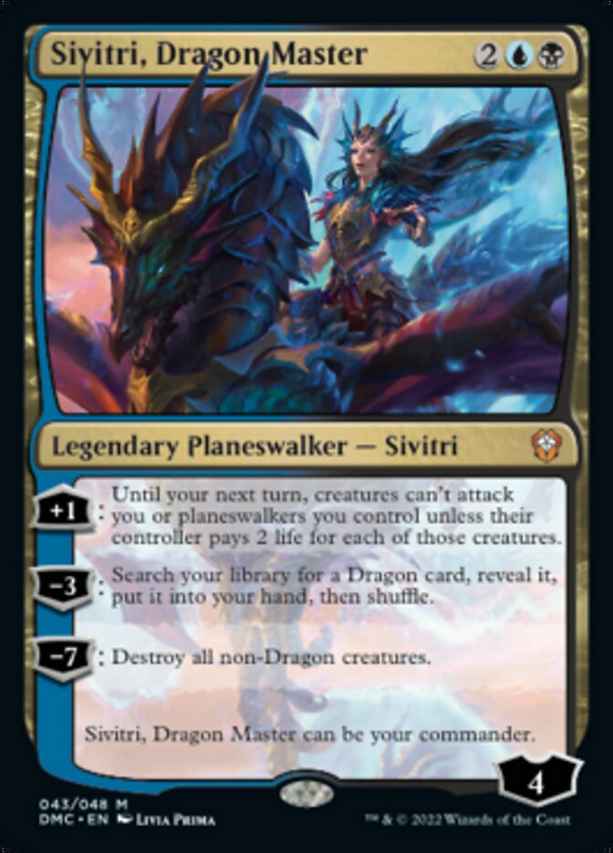 Sivitri, Dragon Master [Dominaria United Commander] | Odin's Place