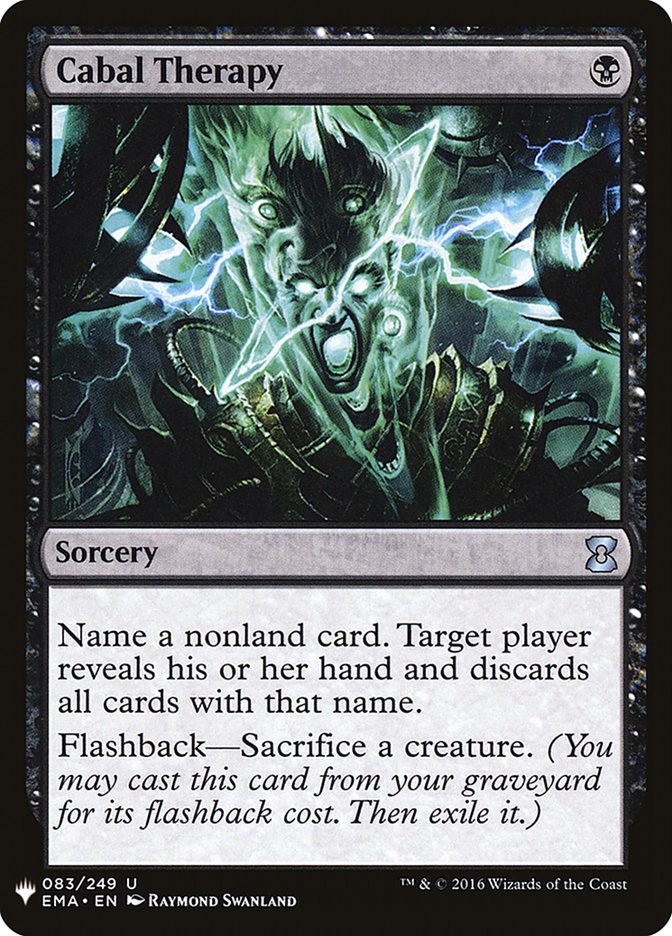 Cabal Therapy [Mystery Booster] | Odin's Place