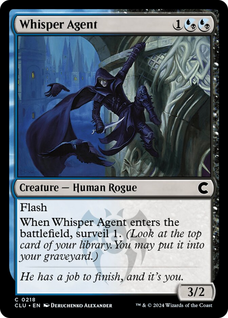 Whisper Agent [Ravnica: Clue Edition] | Odin's Place