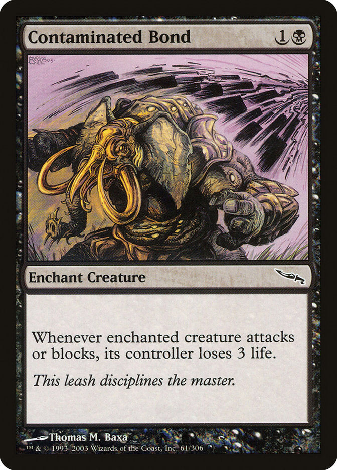 Contaminated Bond (61) [Mirrodin] | Odin's Place