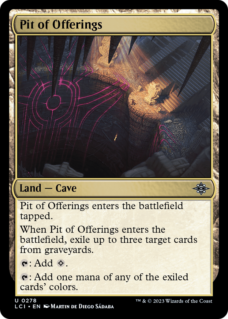 Pit of Offerings [The Lost Caverns of Ixalan] | Odin's Place