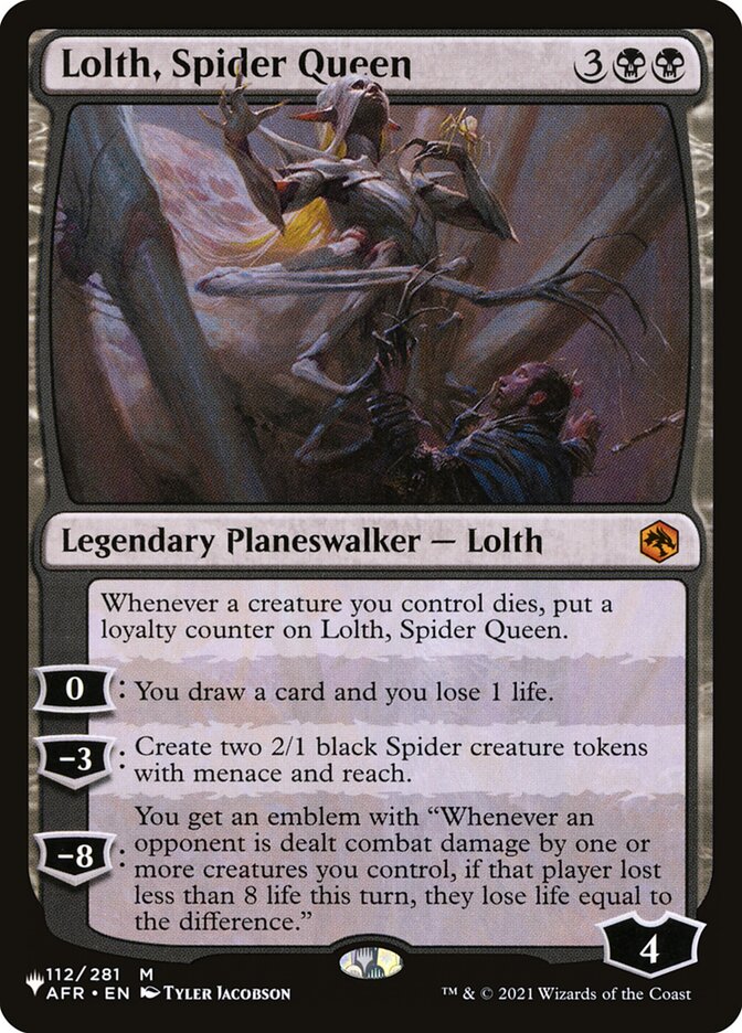 Lolth, Spider Queen [The List] | Odin's Place