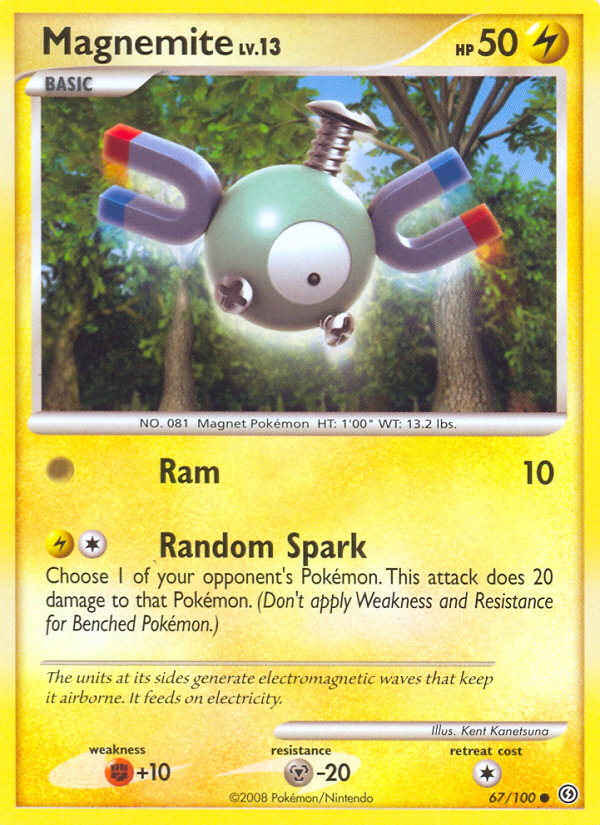 Magnemite (67/100) [Diamond & Pearl: Stormfront] | Odin's Place