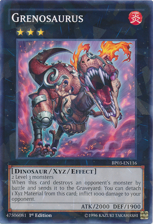 Grenosaurus [BP03-EN116] Shatterfoil Rare | Odin's Place