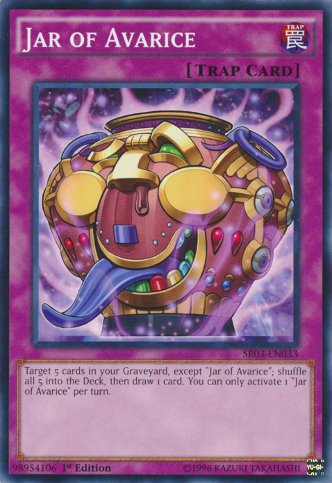 Jar of Avarice [SR03-EN033] Common | Odin's Place