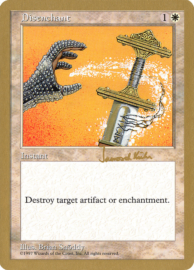Disenchant (Janosch Kuhn) [World Championship Decks 1997] | Odin's Place