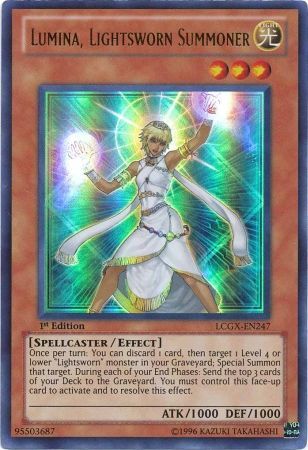 Lumina, Lightsworn Summoner [LCGX-EN247] Ultra Rare | Odin's Place