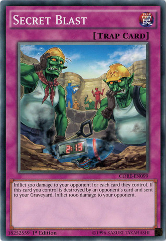 Secret Blast [CORE-EN099] Common | Odin's Place