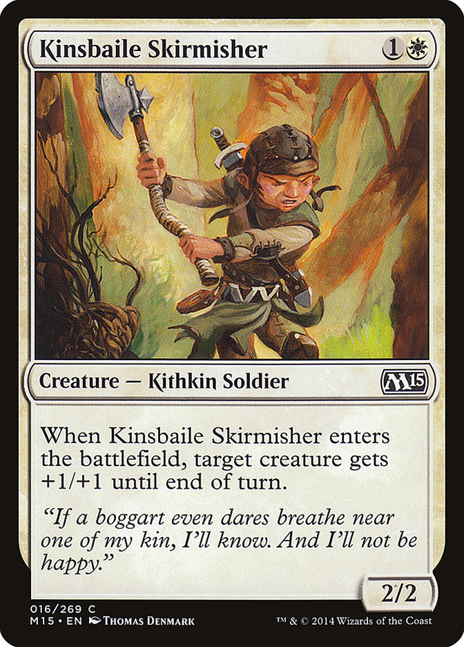 Kinsbaile Skirmisher (16) [Magic 2015] | Odin's Place