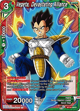 Vegeta, Devastating Alliance (BT14-144) [Cross Spirits] | Odin's Place