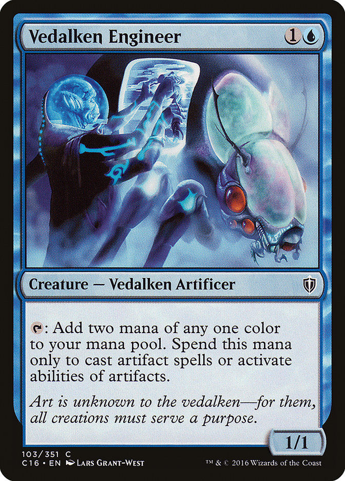 Vedalken Engineer (103) [Commander 2016] | Odin's Place