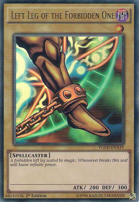 Left Leg of the Forbidden One [YGLD-ENA19] Ultra Rare | Odin's Place