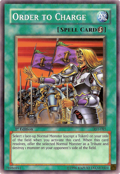 Order to Charge [AST-085] Common | Odin's Place