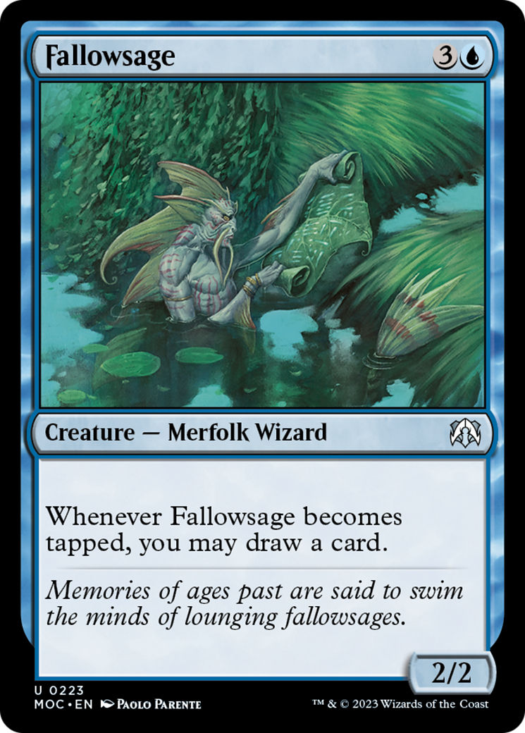 Fallowsage [March of the Machine Commander] | Odin's Place