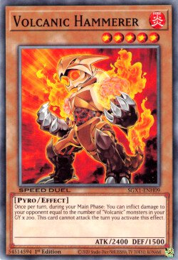 Volcanic Hammerer [SGX1-ENH09] Common | Odin's Place