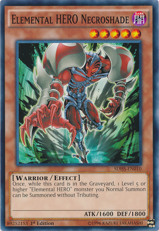 Elemental Hero Necroshade [SDHS-EN010] Common | Odin's Place