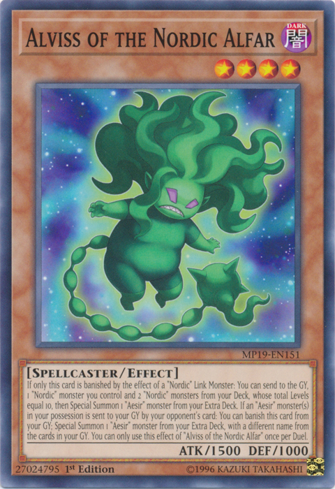 Alviss of the Nordic Alfar [MP19-EN151] Common | Odin's Place