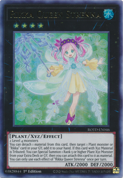 Rikka Queen Strenna [ROTD-EN046] Ultra Rare | Odin's Place