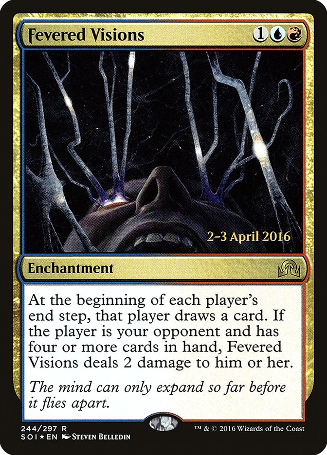 Fevered Visions (244) [Shadows over Innistrad Prerelease Promos] | Odin's Place