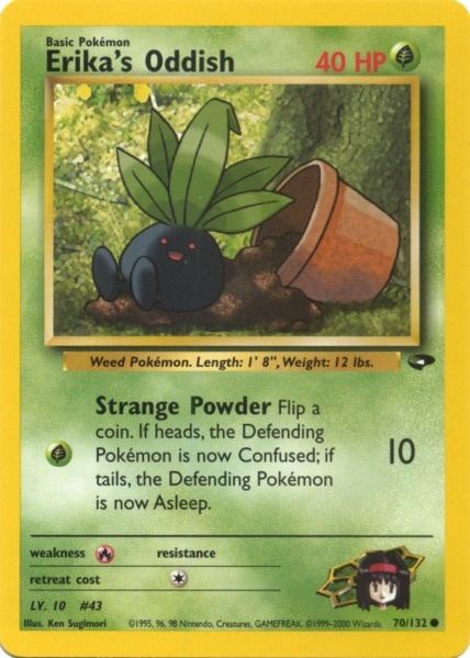 Erika's Oddish (70/132) [Gym Challenge Unlimited] | Odin's Place