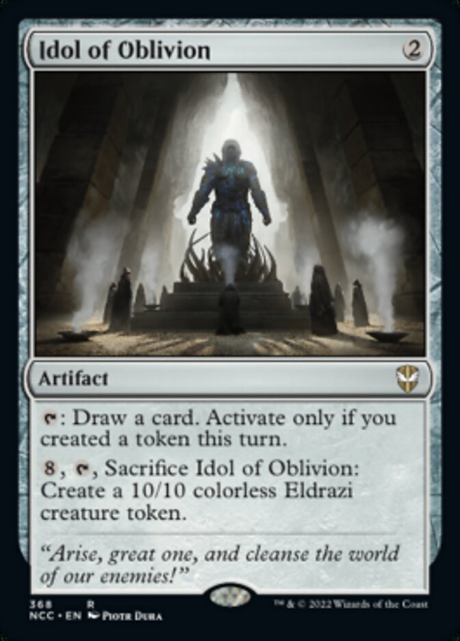 Idol of Oblivion [Streets of New Capenna Commander] | Odin's Place