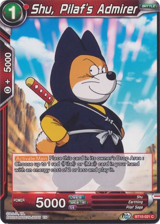 Shu, Pilaf's Admirer (BT10-021) [Rise of the Unison Warrior] | Odin's Place