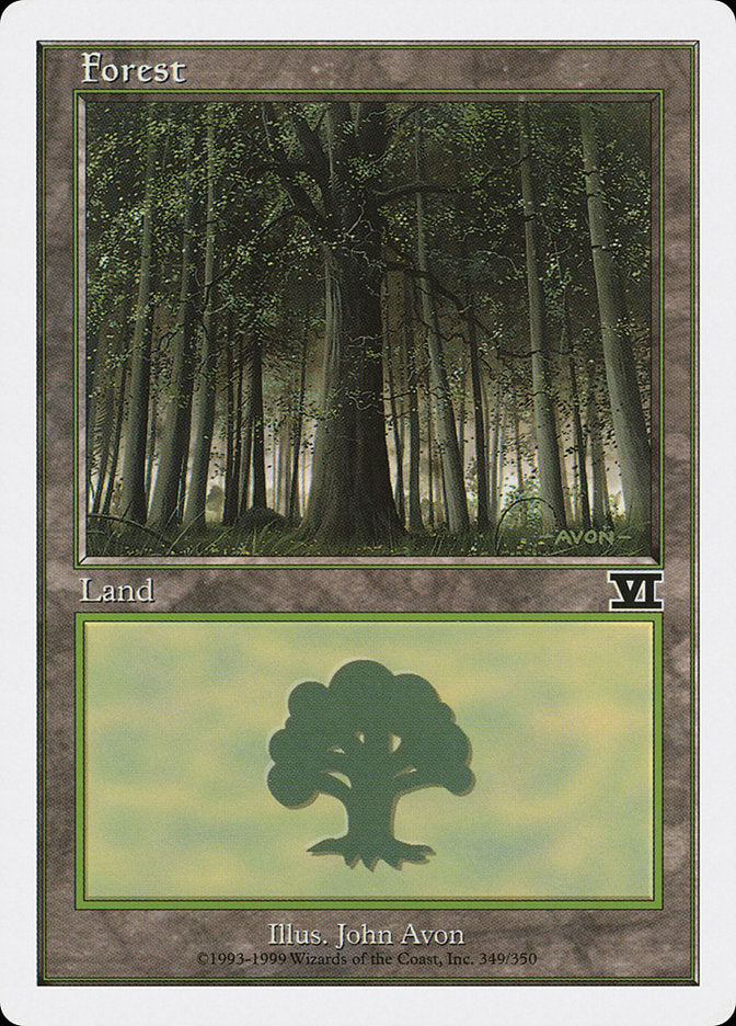 Forest (349) [Classic Sixth Edition] | Odin's Place