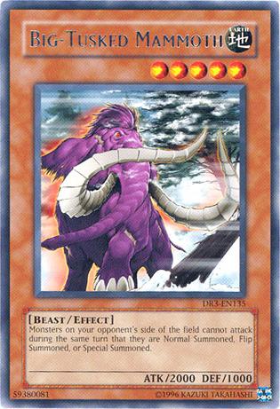 Big-Tusked Mammoth [DR3-EN135] Rare | Odin's Place