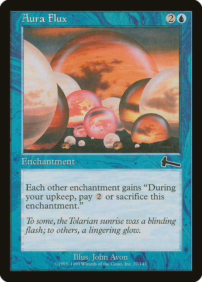 Aura Flux (27) [Urza's Legacy] | Odin's Place