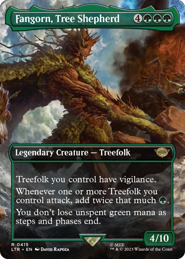 Fangorn, Tree Shepherd (Borderless Alternate Art) [The Lord of the Rings: Tales of Middle-Earth] | Odin's Place