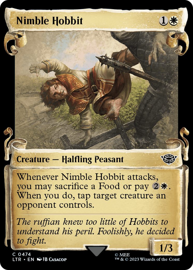 Nimble Hobbit [The Lord of the Rings: Tales of Middle-Earth Showcase Scrolls] | Odin's Place