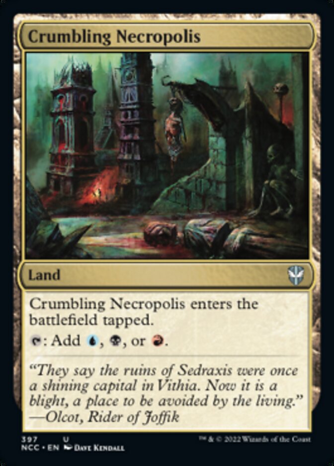 Crumbling Necropolis [Streets of New Capenna Commander] | Odin's Place