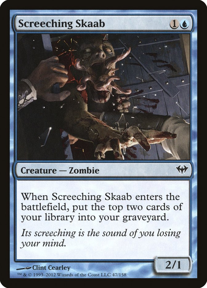 Screeching Skaab (47) [Dark Ascension] | Odin's Place