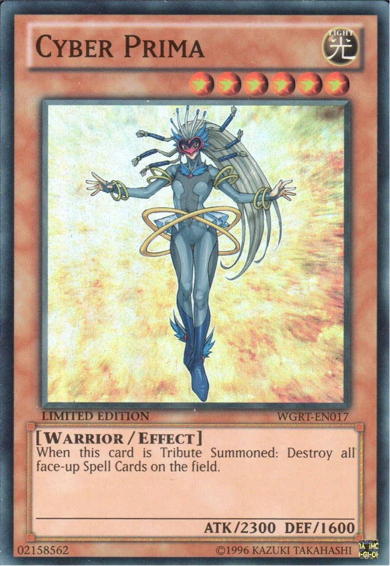 Cyber Prima [WGRT-EN017] Super Rare | Odin's Place
