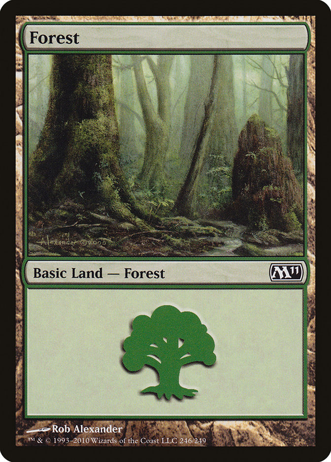 Forest (246) [Magic 2011] | Odin's Place